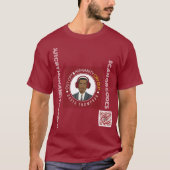 BASIC MAROON T - SHIRT (Vorderseite)