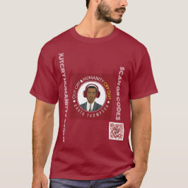 BASIC MAROON T - SHIRT