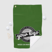 Basic Office Business Logo mit Kontaktinformatione Golfhandtuch (Insitu)