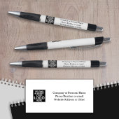 Basic Office-Firmenlogo mit 3 Textzeilen Kugelschreiber