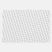 Basic Office-Firmenlogo mit Kontaktinformationen Geschenkpapier Set (Vorderseite 3)