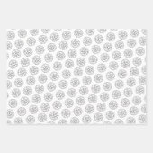 Basic Office-Firmenlogo mit Kontaktinformationen Geschenkpapier Set (Vorderseite 2)