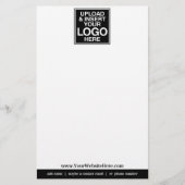 Basic Office- oder Business-Logo Briefpapier (Vorderseite)