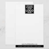 Basic Office- oder Business-Logo Briefpapier (Vorne/Hinten)