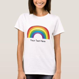 Basic Rainbow T-Shirts - Benutzerdefiniert, Person