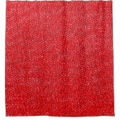 Basic Red Fabric Duschvorhang (Vorderseite)