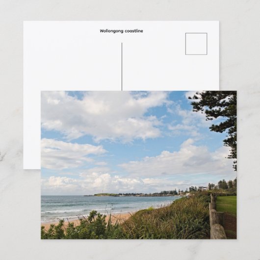 Basic semi gloss postcard postkarte (Vorne/Hinten)