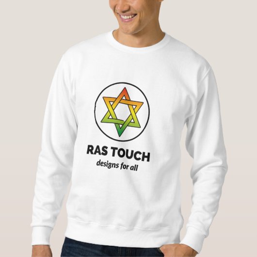 Basic Sweat Shirt - Ras Touch Star (Vorderseite)