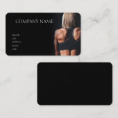 BASIC TEMPLATE BUSINESS CARD gym Visitenkarte (Vorne/Hinten)