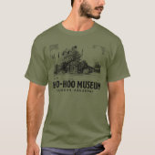 Basic-Thirt "Hoo-Hoo-Museum" T-Shirt (Vorderseite)