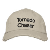 Basic Tornado Chaser Hat Bestickte Kappe (Vorderseite)