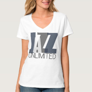 Basic V-Ausschnitt für Damen Jazz Unlimited T-Shirt