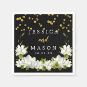 Basic Wedding Cocktail Napkins Serviette (Vorderseite)