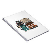Basic Witch Extra Kaffee Zero Leute Notizbuch Notizblock (Rechte Seite)