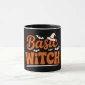 Basic Witch Funny Halloween Tasse (Zentrum)