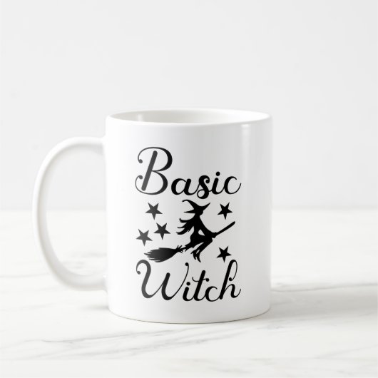 Basic Witch" Halloween – Cute Flying Witch  Kaffeetasse (Links)