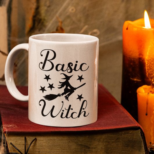Basic Witch" Halloween – Cute Flying Witch  Kaffeetasse