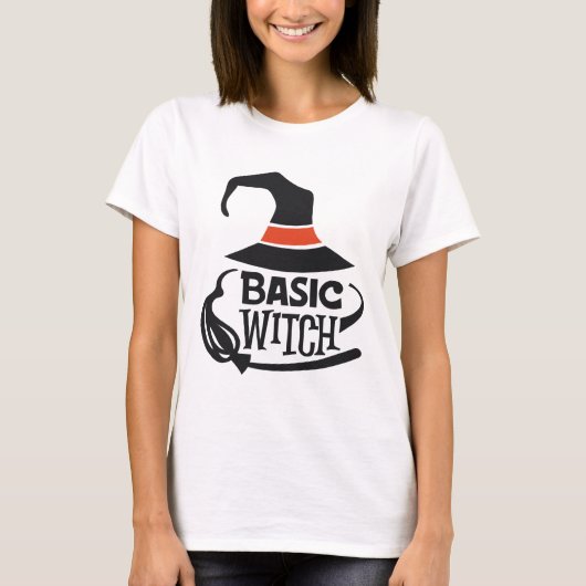 Basic Witch - Halloween T-Shirt (Vorderseite)