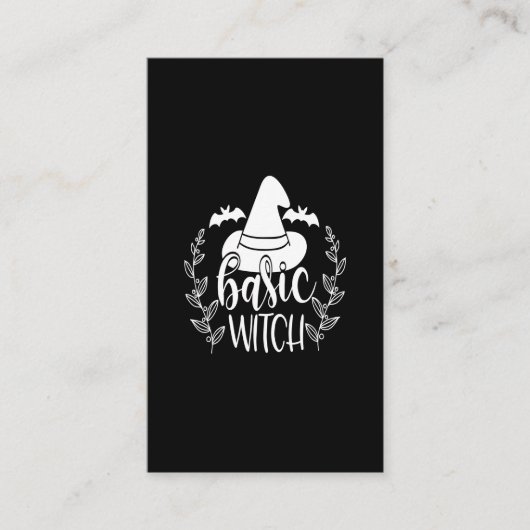 basic witch visitenkarte (Vorderseite)