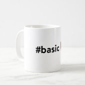 #basicgirl Tasse (Vorderseite Links)