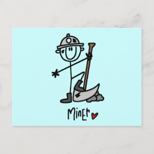 Basics Miner T-Shirts und Geschenke Postkarte