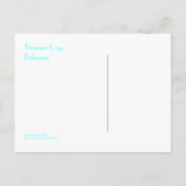 BASIEREND AUF BAHAMA SCHÖNHEIT:"KOMMEN!" POSTKARTE (Rückseite)