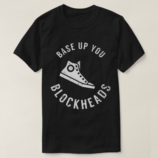Basierend auf dem T - Shirt, den Sie blockköpfen, T-Shirt (Design vorne)