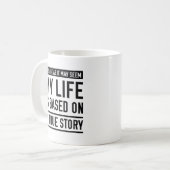 Basierend auf einer wahren Geschichte Kaffeetasse (Vorderseite Links)