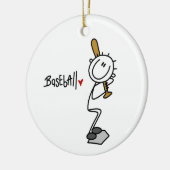 Basierend auf T - Shirt für männliche Strichmännch Keramikornament (Links)