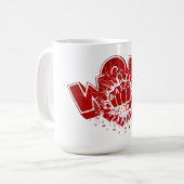 BASIEREND KAFFEETASSE (Vorderseite Links)