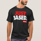 BASIERTER LABRADOR gerade basiert T-Shirt (Vorderseite)
