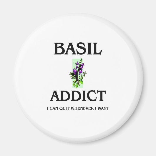 Basil Addict Magnet (Vorne)