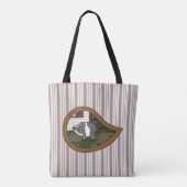 Basil auf der überdrucken Pig-Tasche Tasche (Rückseite)