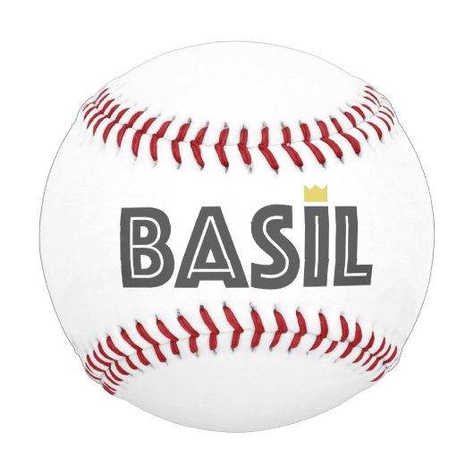 Basil Baseball (Vorderseite)