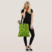 Basil-Blätter-Muster Tasche (Am Model)