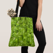 Basil-Blätter-Muster Tasche (Von Nahem)