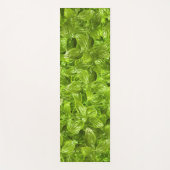 Basil-Blätter-Muster Yogamatte (Vorderseite)