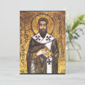 Basil de Caesarea Einladung (Stehend Vorderseite)