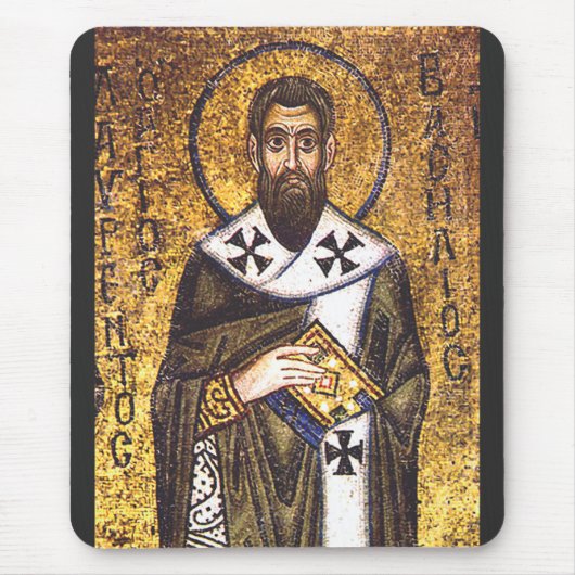 Basil de Caesarea Mousepad (Vorne)