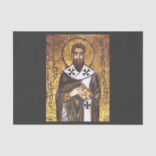 Basil de Caesarea Seidenpapier (Vorderseite)