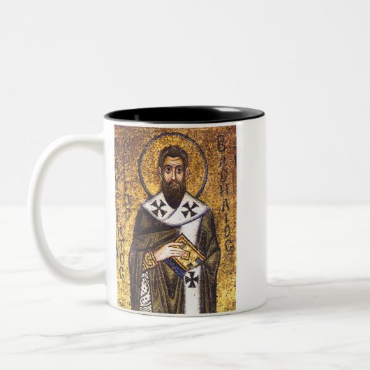 Basil de Caesarea Zweifarbige Tasse (Links)