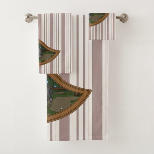 Basil dem Schweinetuch-Set Badhandtuch Set (Insitu)