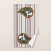 Basil dem Schweinetuch-Set Badhandtuch Set (Handtuch)