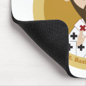 Basil der Große Mousepad (Ecke)