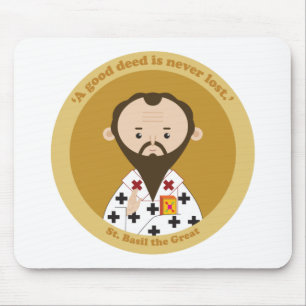 Basil der Große Mousepad