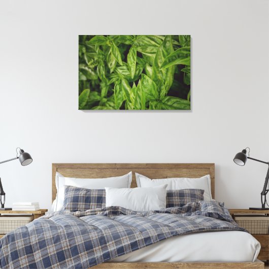 Basil Fine Art Leinwanddruck (Insitu (Schlafzimmer))
