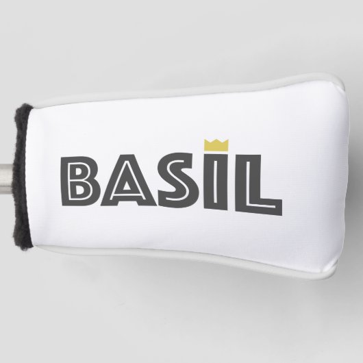 Basil Golf Headcover (Vorderseite)