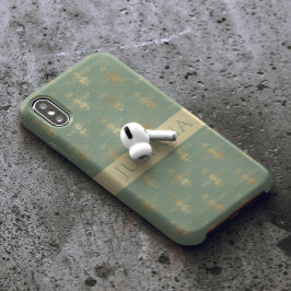 Basil Green und Gold Queen Bee Case-Mate iPhone Hülle