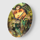 Basil Große Wanduhr (Winkel)