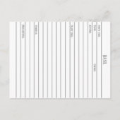 Basil Kitchen Cooking Medicinal Herb Card Postkarte (Rückseite)